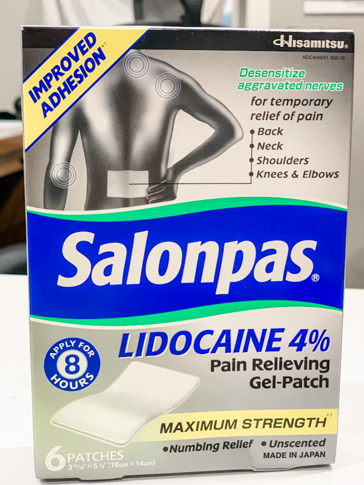 Salonpas Flex Patch LIDOCAINE 4% NOW AVAILABLE! + Giveaway