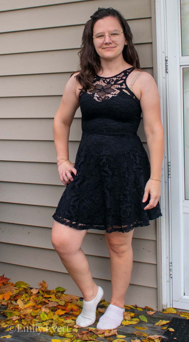 nadine west lace dress