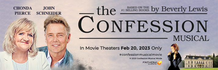 “The Confession Musical”, based on the best-selling book series “The Heritage of Lancaster County” In Theaters One Night Only! + Amazon Giveaway