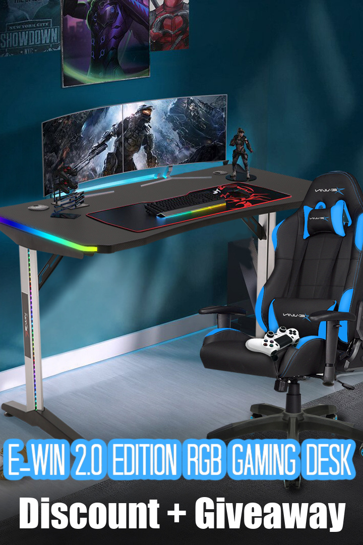 EwinRacing Gaming Desk Giveaway