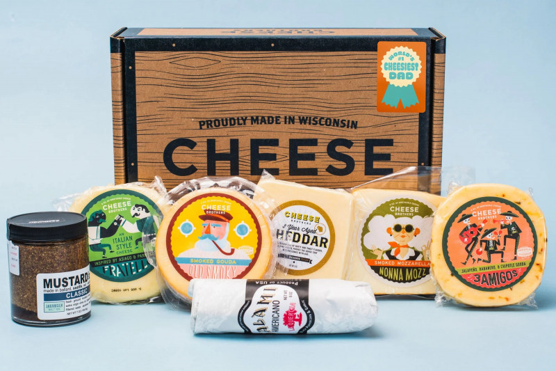 Brothers' Favorites Wisconsin Cheese Box