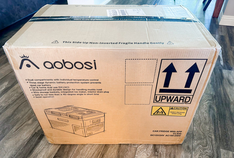 AAOBOSI 44 Quart Car Refrigerator Cooler Review (+ Giveaway!)