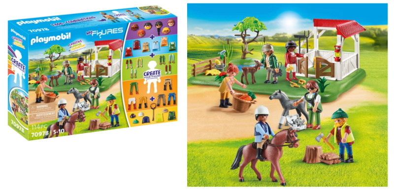 Playmobil My Figures: Horse Ranch