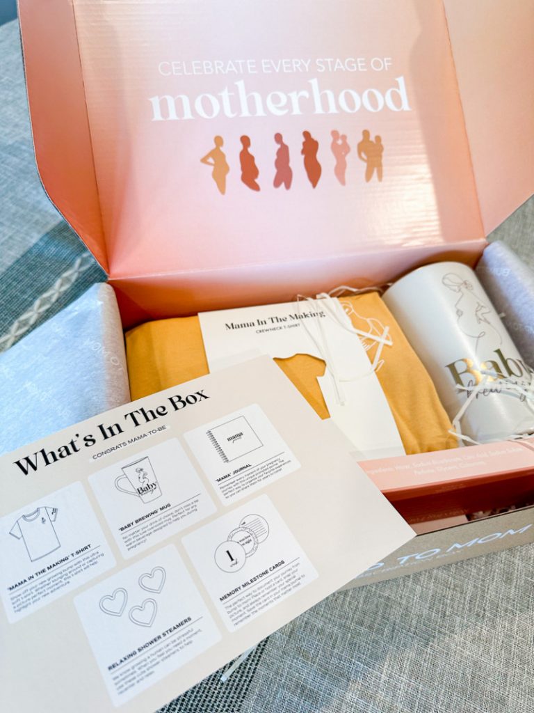 Bump To Mom Box Review – A Great Gift For A Mom To Be! | Emily Reviews