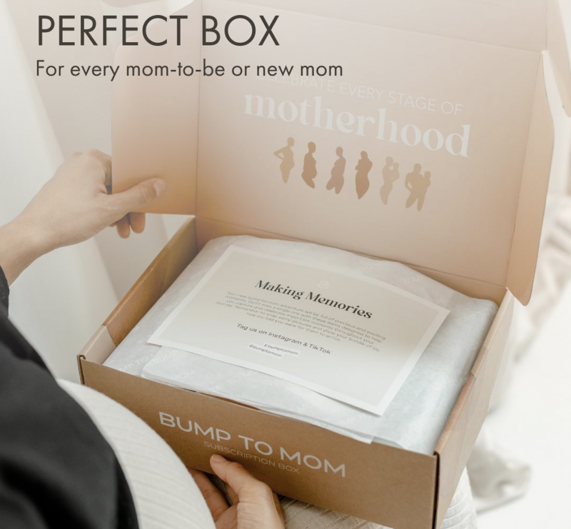 Bump To Mom Box Review - A Great Gift For A Mom To Be!