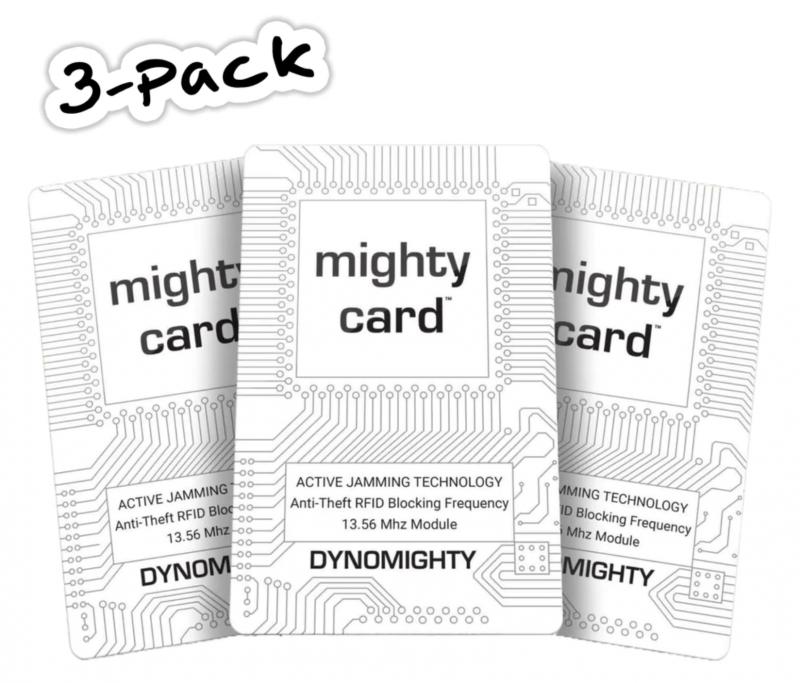 3-PACK Mighty Card™ - RFID Blocking Card