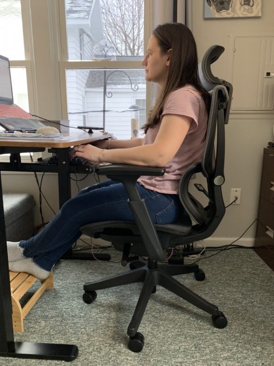 Flexispot C7 Ergonomic Office Chair Review And Giveaway Emily Reviews 3985