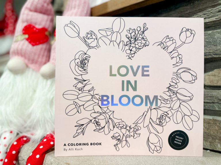 Alli Koch’s ‘Love in Bloom’ Coloring Book Giveaway Emily Reviews