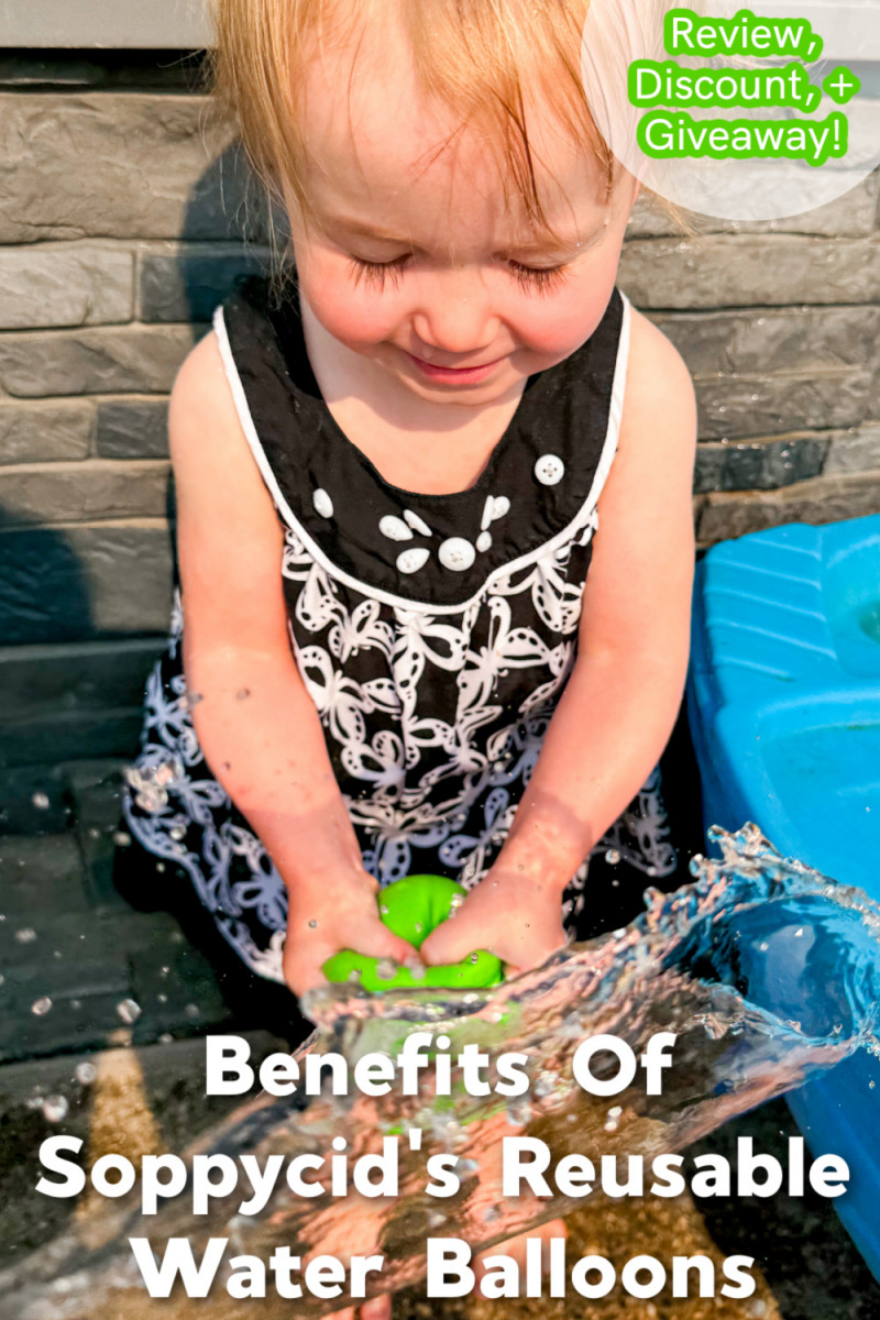 Benefits Of Soppycid's Reusable Water Balloons Review, Discount, & Giveaway.