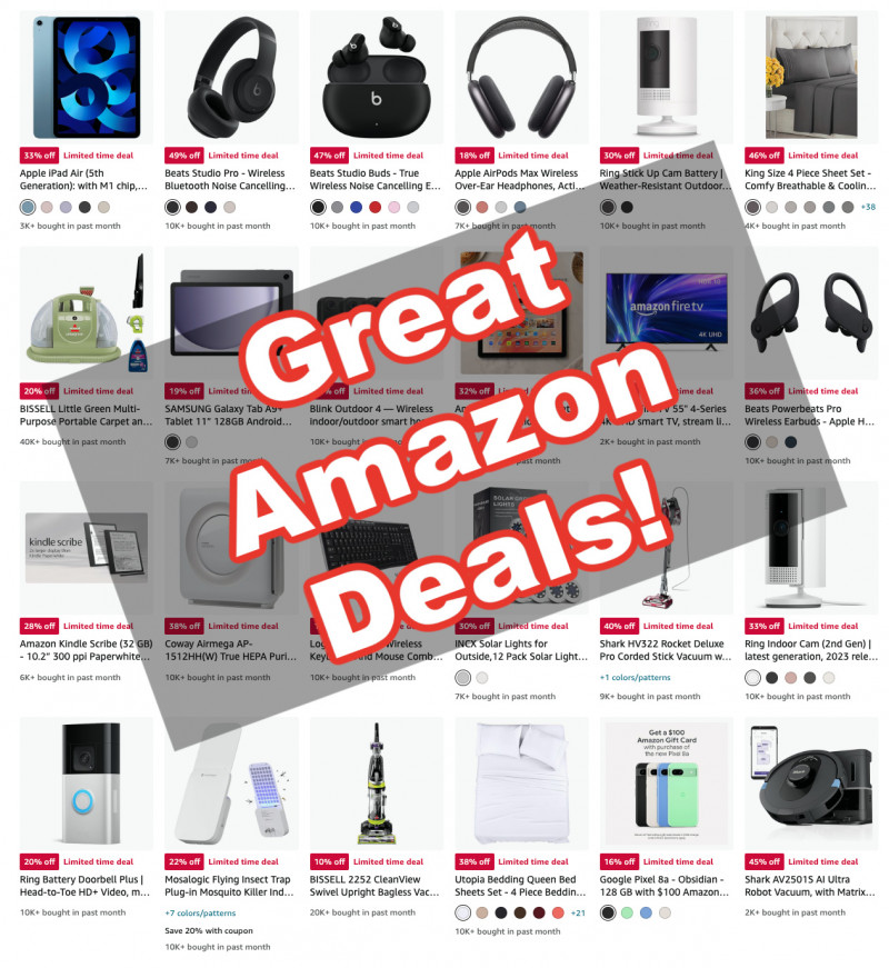 Best Amazon Tech & Gadgets Deals Of The Day!