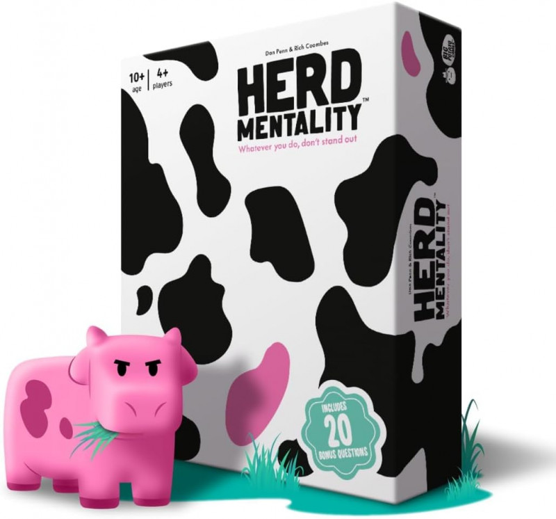 Herd Mentality: The Udderly Hilarious Board Game.