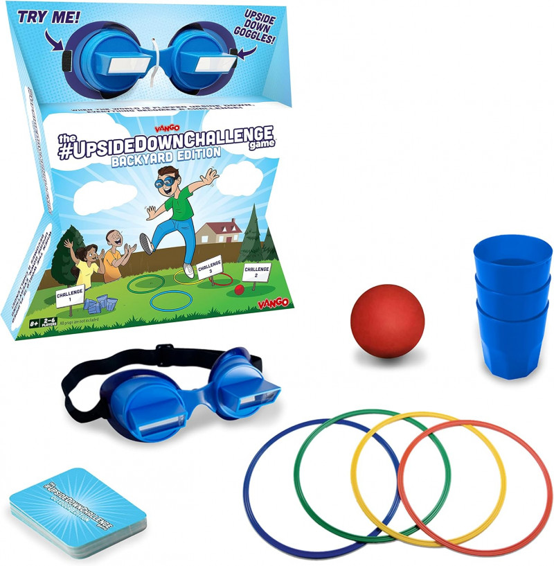 Vango The UpsideDownChallenge Game Backyard Edition for Kids & Family.