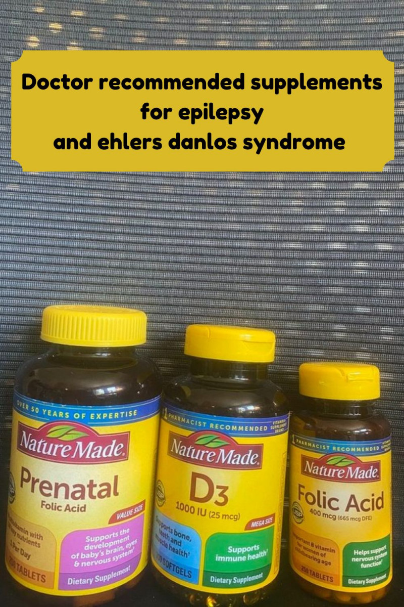 Doctor recommended supplements for epilepsy or seizures and ehlers danlos syndrome