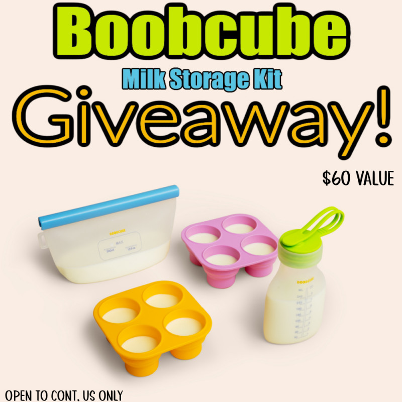 Boobcube: The Next Generation of Milk Storage {+ Discount Code And Giveaway!}