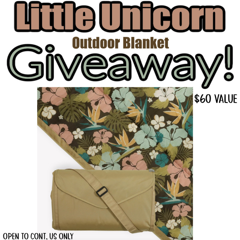 Little Unicorn Outdoor Blanket Giveaway