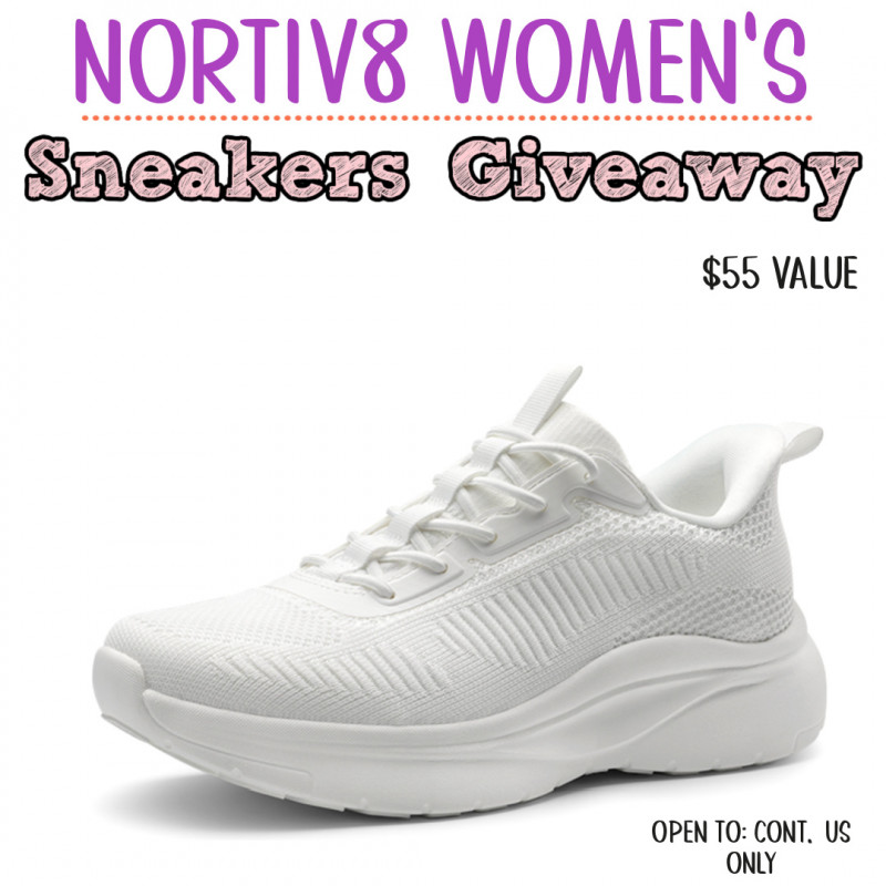 Nortiv8【ActiveFlow】Women's Comfortable Athleisure Sneakers Giveaway!