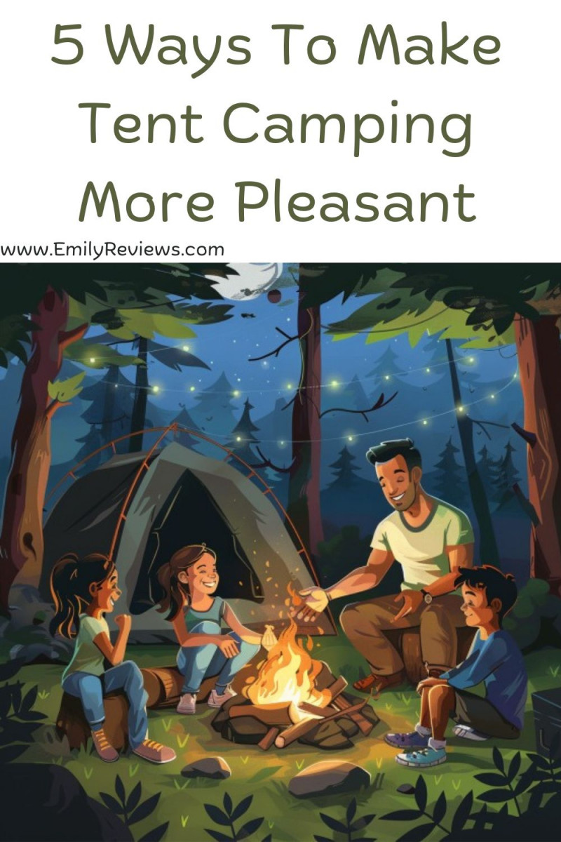 5 ways to make tent camping more pleasant 