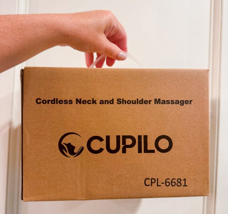 CuPiLo Cordless Neck and Shoulder Massager Review & Giveaway | Emily ...