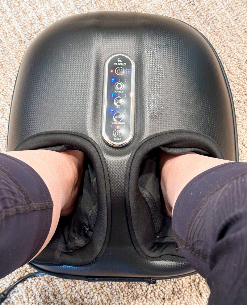 CuPiLo Foot Massager Review + Giveaway..