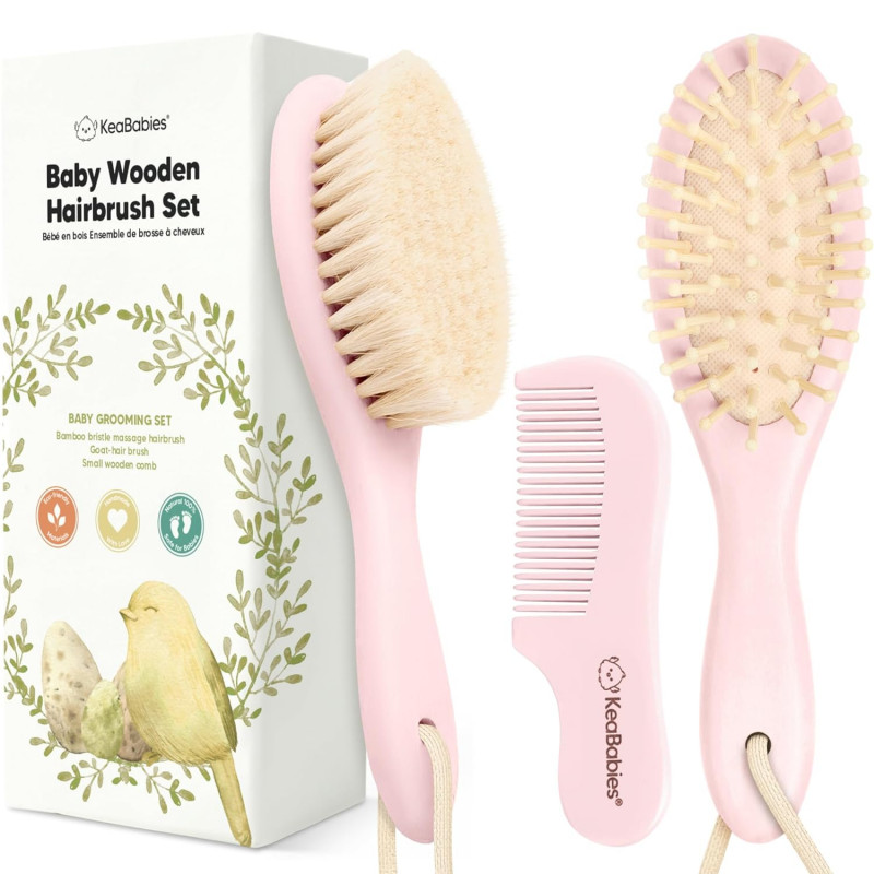 Baby Hair Brush and Comb Set