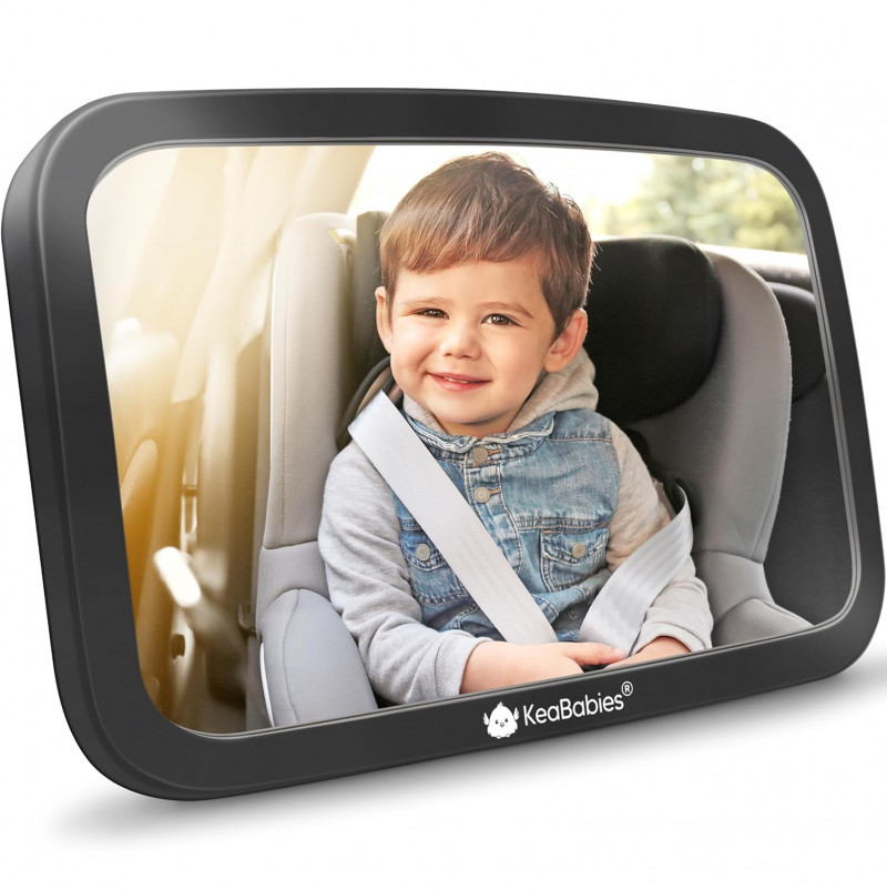 Large Shatterproof Baby Car Mirror