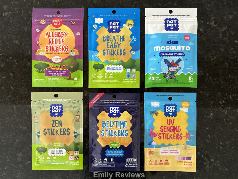 Essential Oils, Bug Repellent Stickers, Allergy Relief For Kids, Breathe Easy, Zen Calming Stickers For Kids, Bedtime Sleep Promoting Stickers For Adults, UV Sensing Stickers For Kids