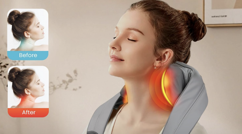 CuPiLo Cordless Neck and Shoulder Massager Review & Giveaway..