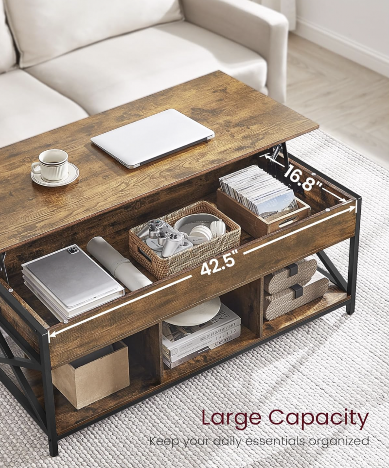 VASAGLE Lift Top Coffee Table + Side Table Review.