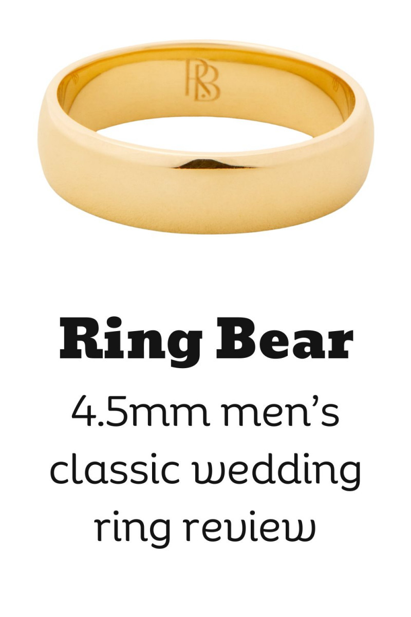 ring bear classic men's wedding band