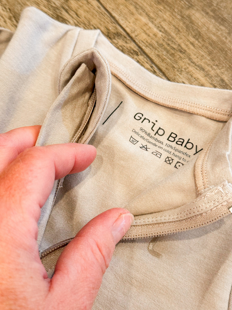 Grip Baby Unique Infant Crawling Support Onesie Review + Giveaway.