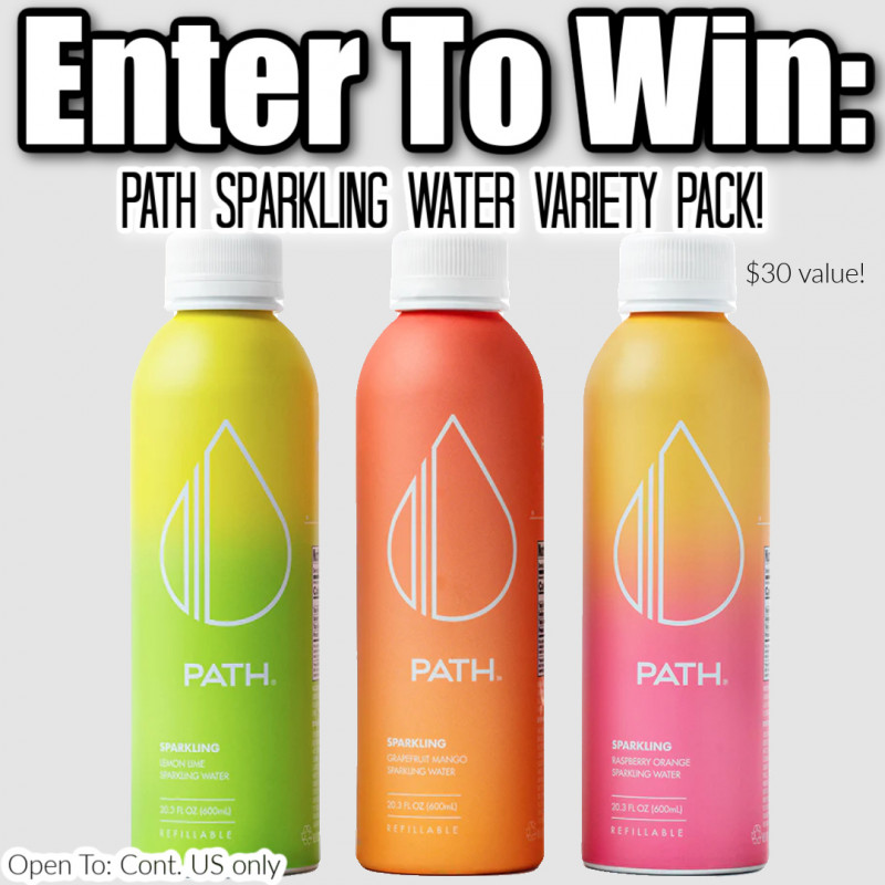 Path Sparkling Water Giveaway!