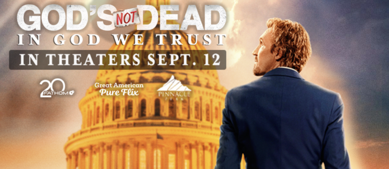 Go Watch: "God's Not Dead: In God We Trust" In Theaters!(+ Amazon Gift Card Giveaway).