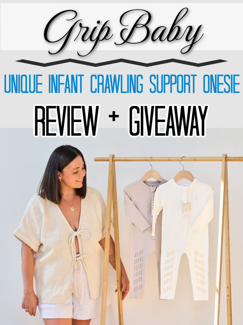 Unique Infant Crawling Support Onesie Review + Giveaway.