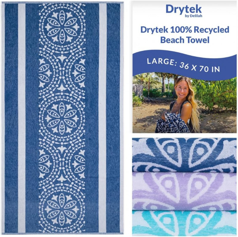 Delilah Home Drytek Quick Dry Beach Towel.