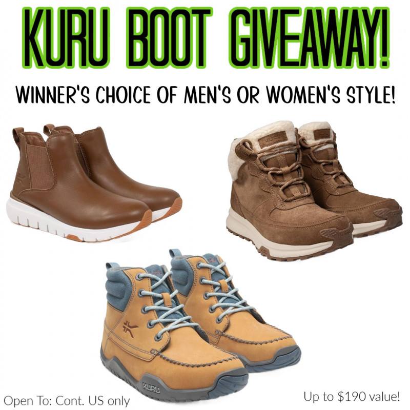 KURU Boot Giveaway!