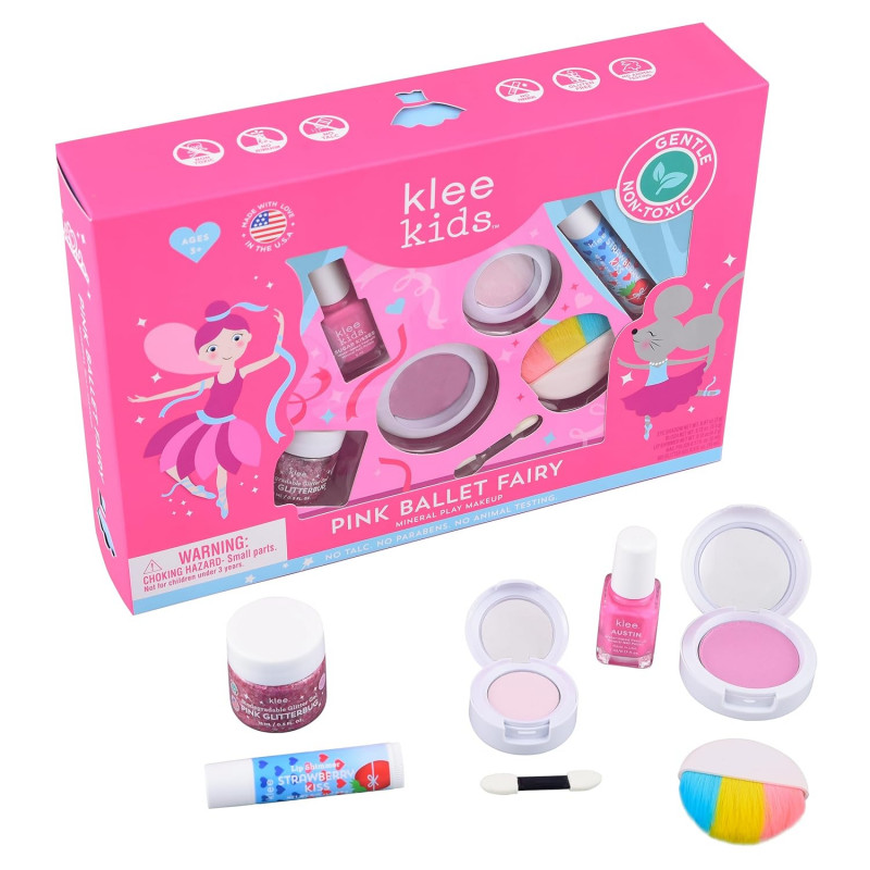 Luna Star Naturals Klee Kids Deluxe Play Makeup Kit.