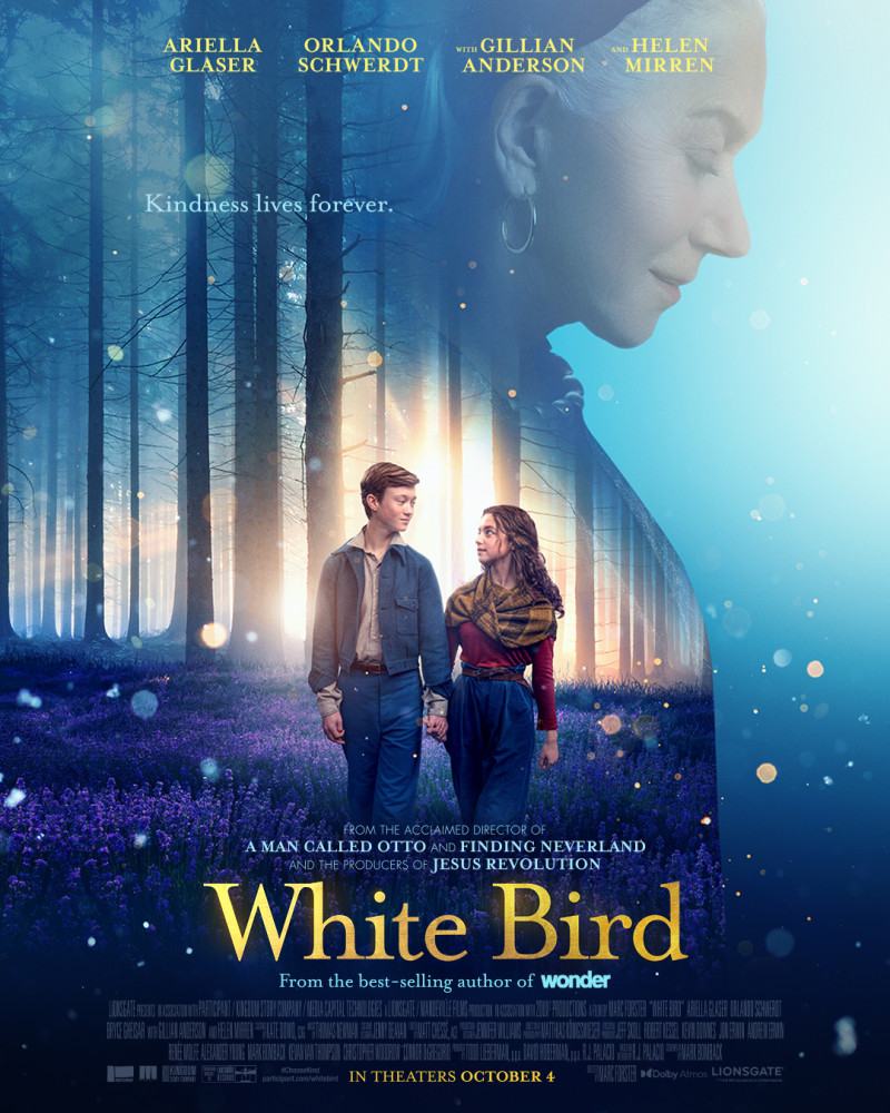 WHITE BIRD - In Theaters October 4 (+ Amazon GC Giveaway).