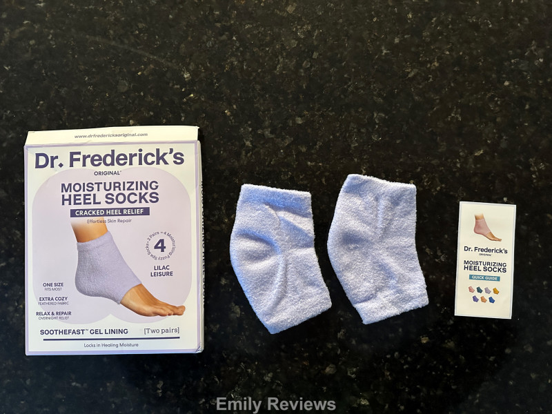 Dr. Frederick's Original, Moisturizing Heel Socks, Cracked Heels, Home Pedicure, Dry Skin, Foot Pain