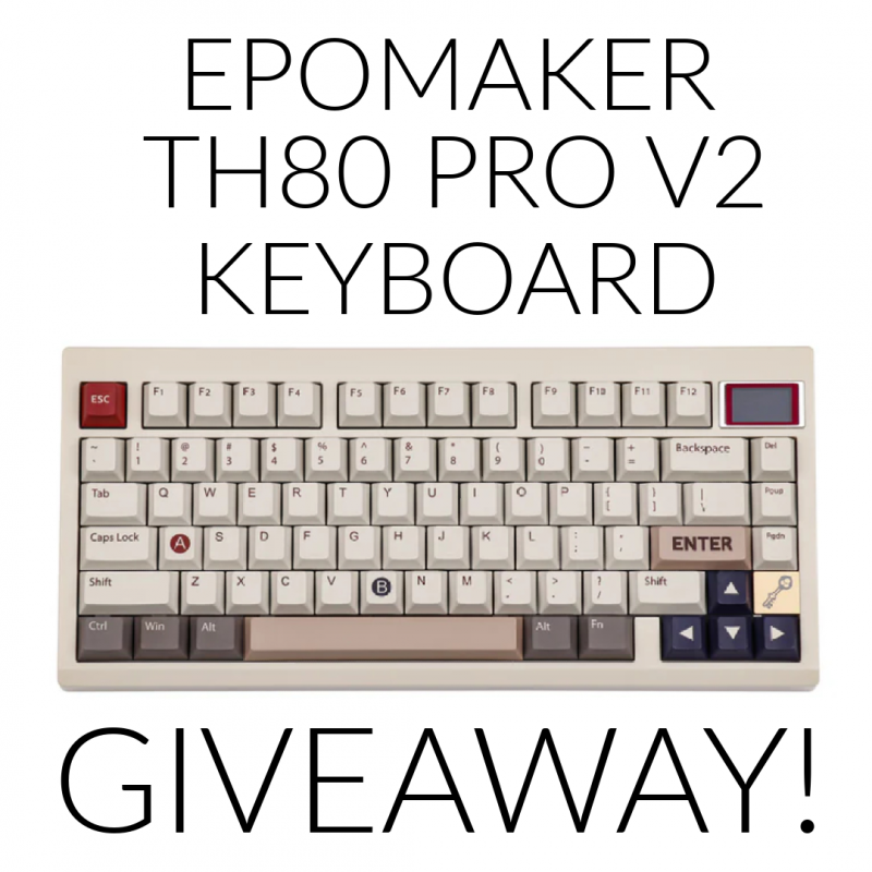 epomaker keyboard giveaway