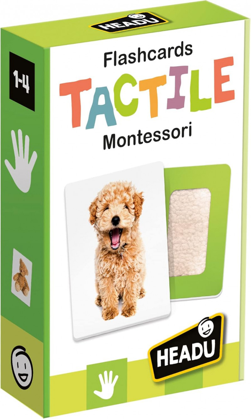 HEADU Tactile Flash Cards Montessori.