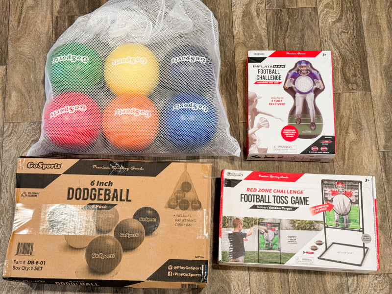 GoSports - Fun Football Games + Dodgeballs = The Best Christmas Ever!