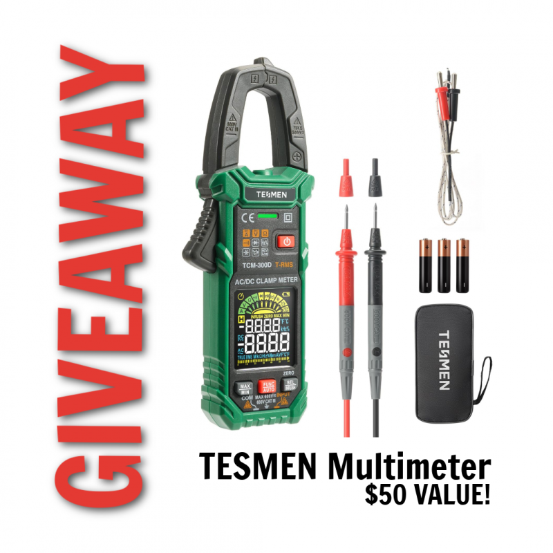 tesmen multimeter giveaway