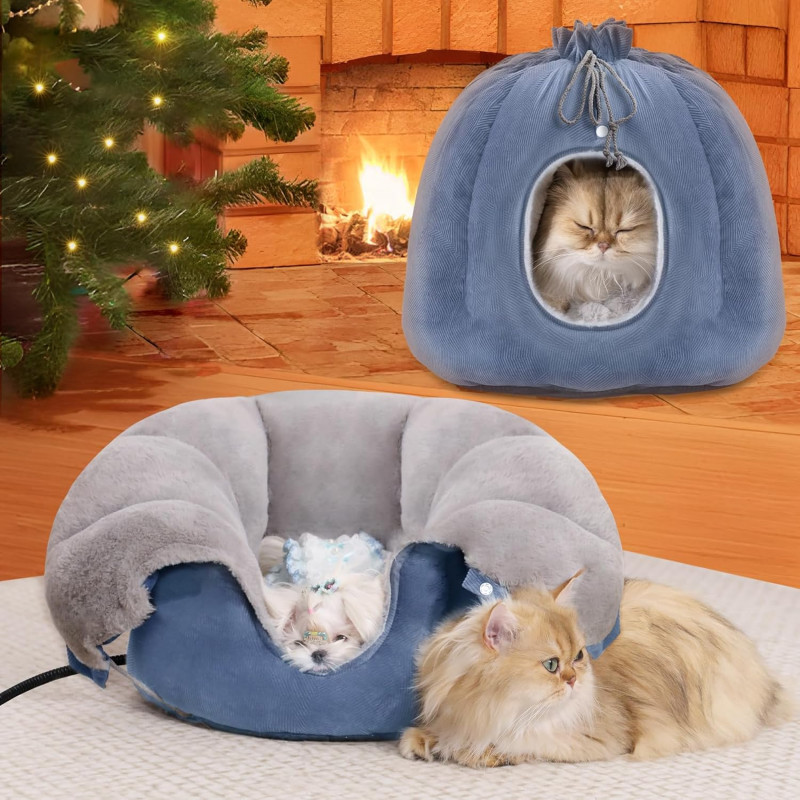 Rywell Heated Cat Bed Review & Giveaway!