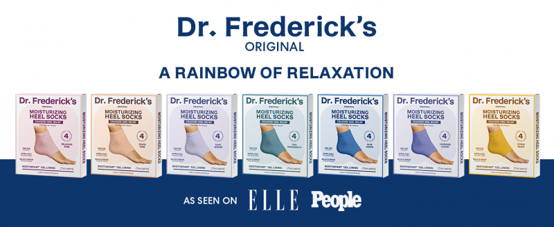 Dr. Frederick's Original, Moisturizing Heel Socks, Cracked Heels, Home Pedicure, Dry Skin, Foot Pain