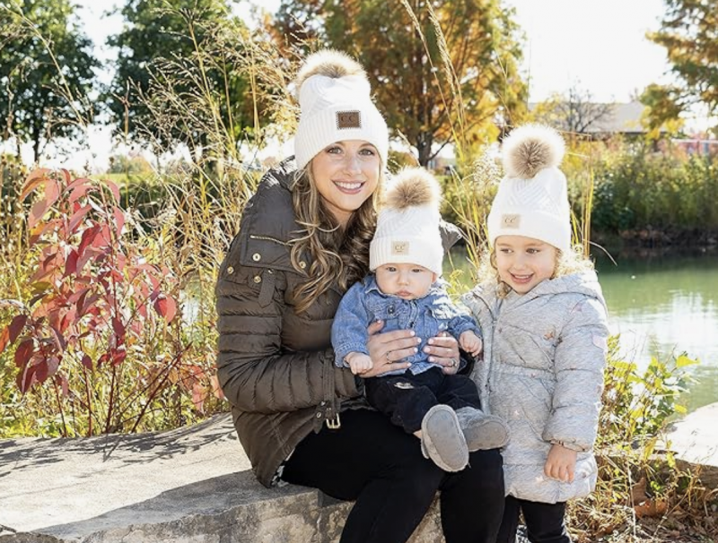 Funky Junque Funky Junque Mommy and Me Beanies.