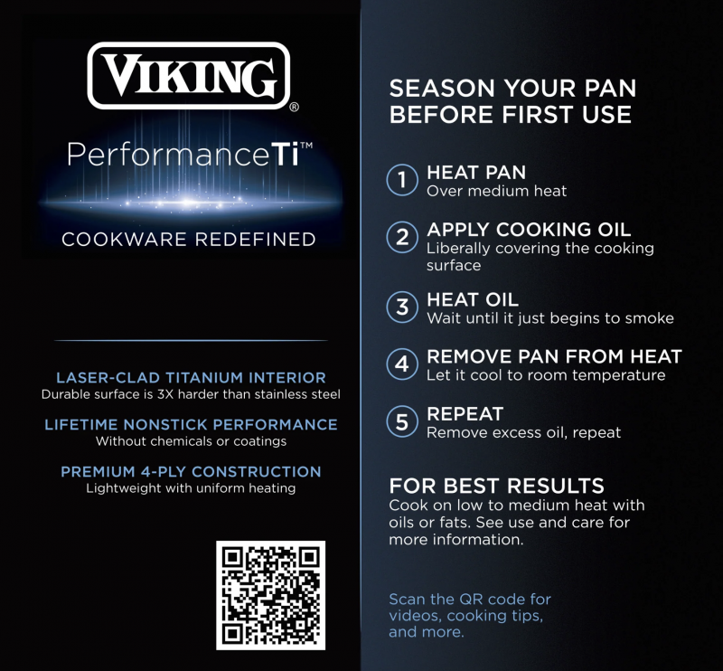 Viking PerformanceTi 4-Ply Titanium 5 Quart Dutch Oven with Lid Review.