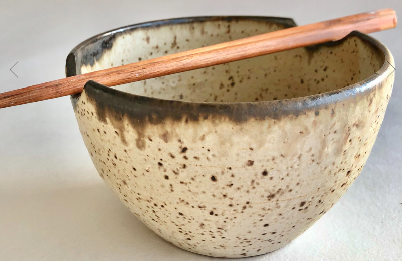 gina desantis ceramic noodle bowl