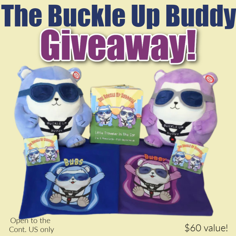 "Buckle Up For Safety" by The Buckle Up Buddy (Review + Giveaway).