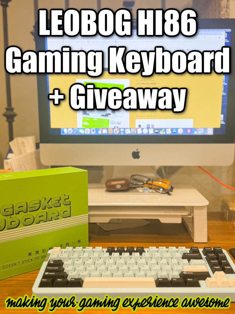 LEOBOG HI86 Gaming Keyboard (+ Giveaway!).