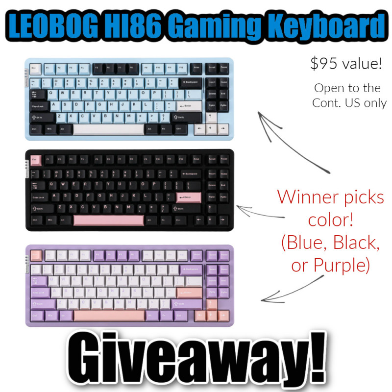 LEOBOG HI86 Gaming Keyboard (+ Giveaway!).